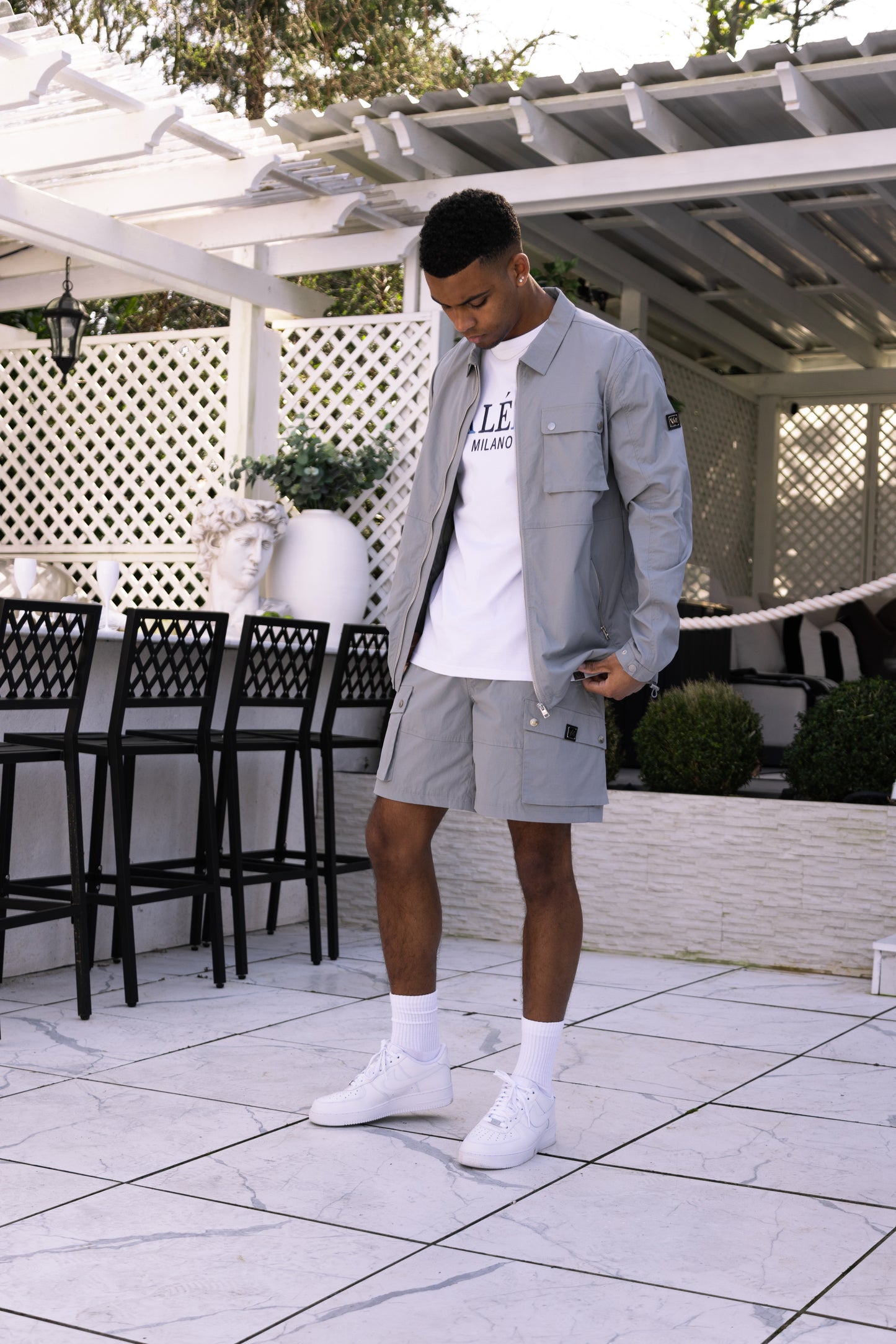 TECHNICO GREY SHORT