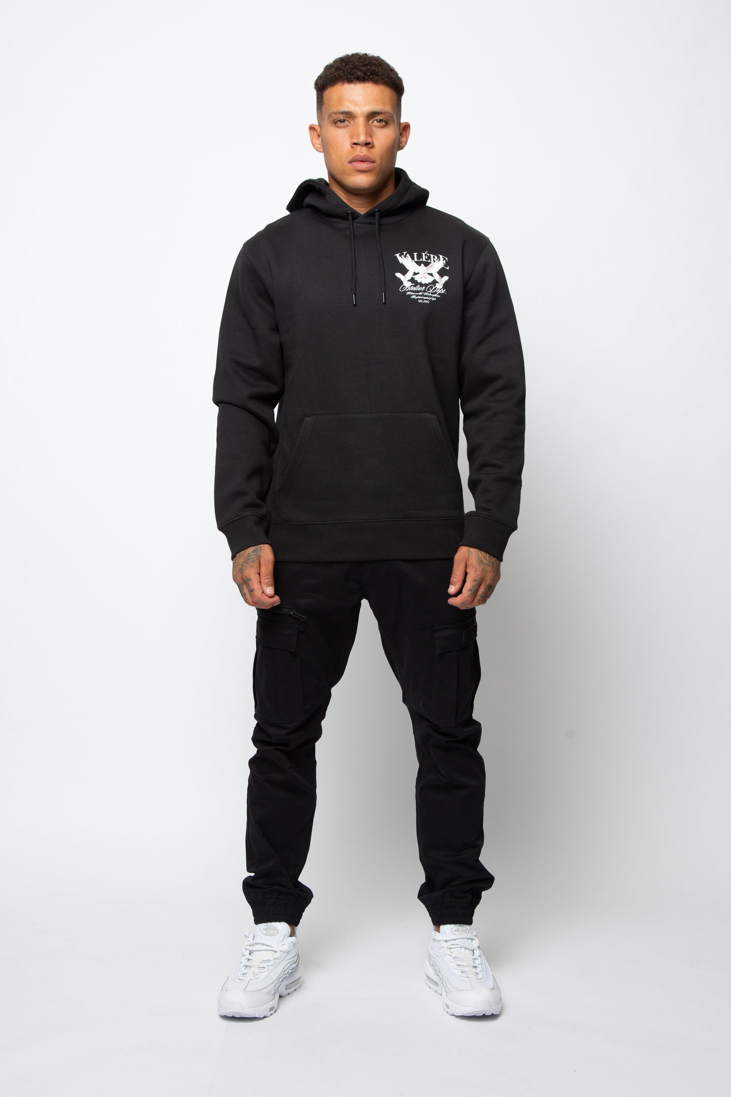 PERTUSO BLACK HOODIE