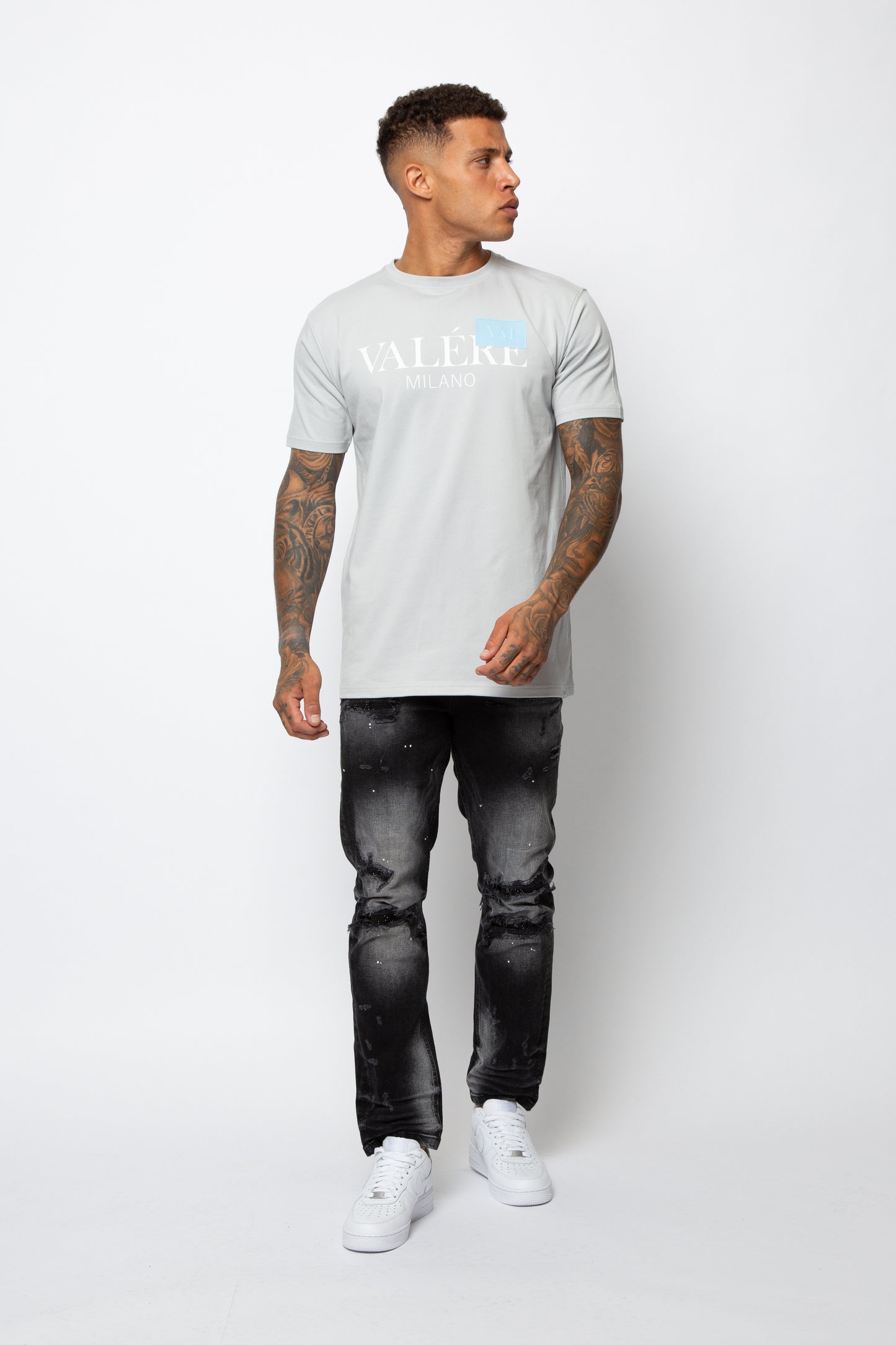 VENETO LIGHT GREY TEE