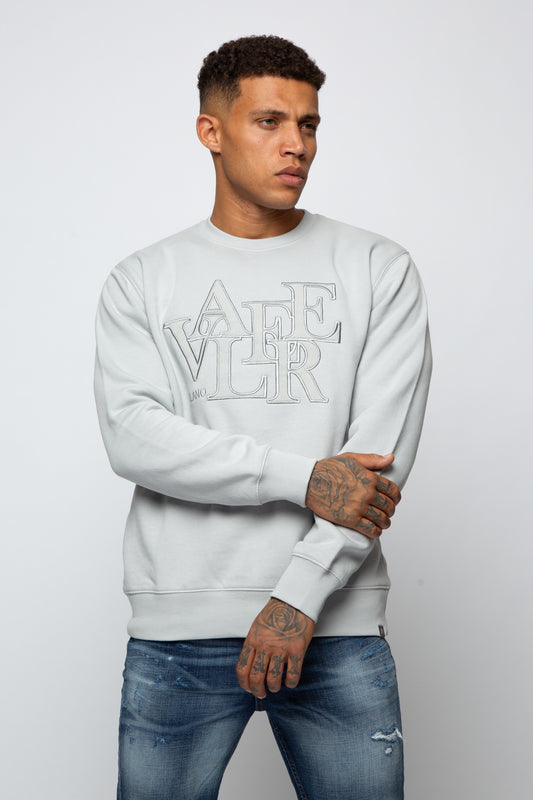 AMMASSO LIGHT GREY CREW