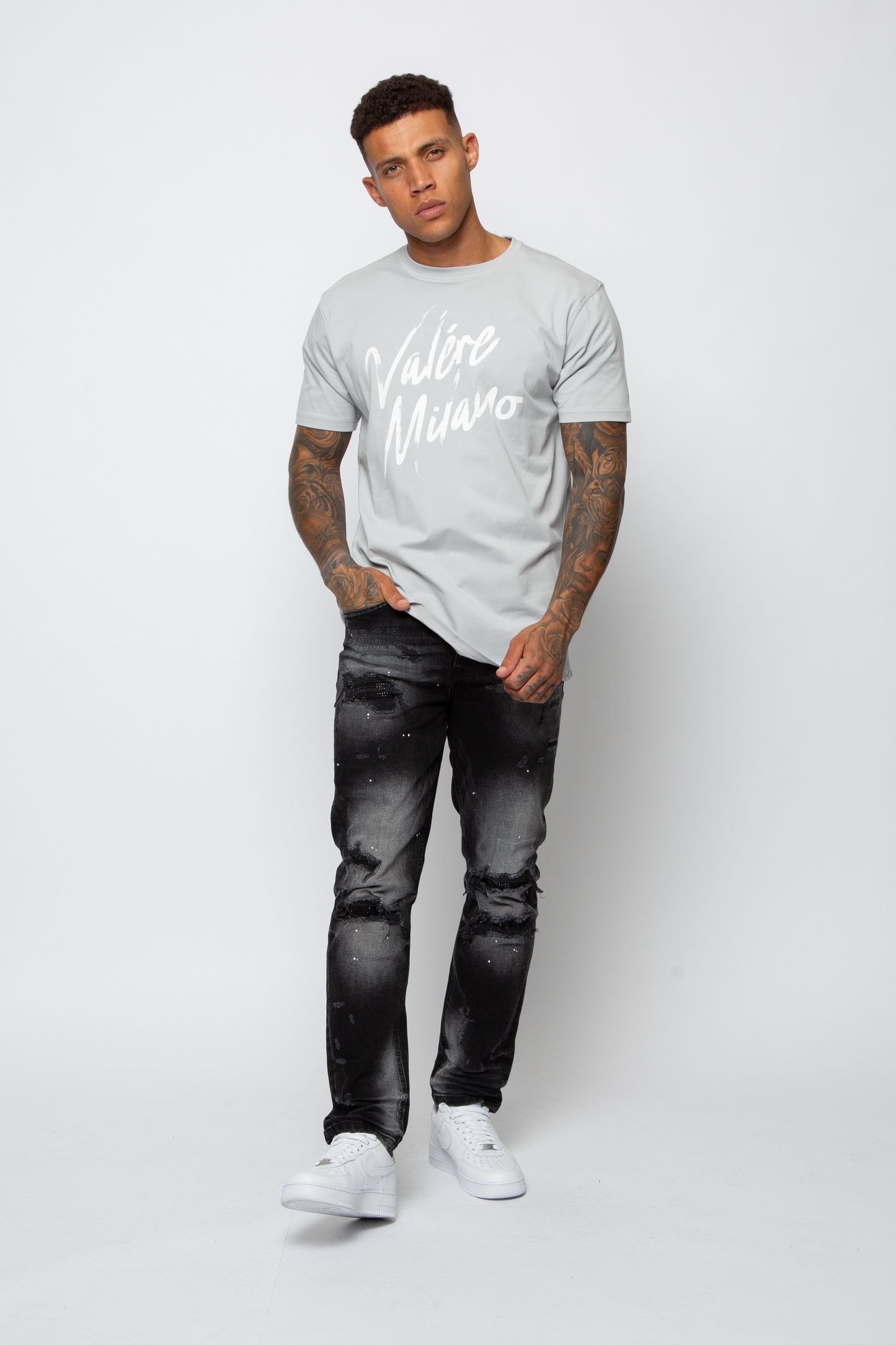 TYROL LIGHT GREY TEE