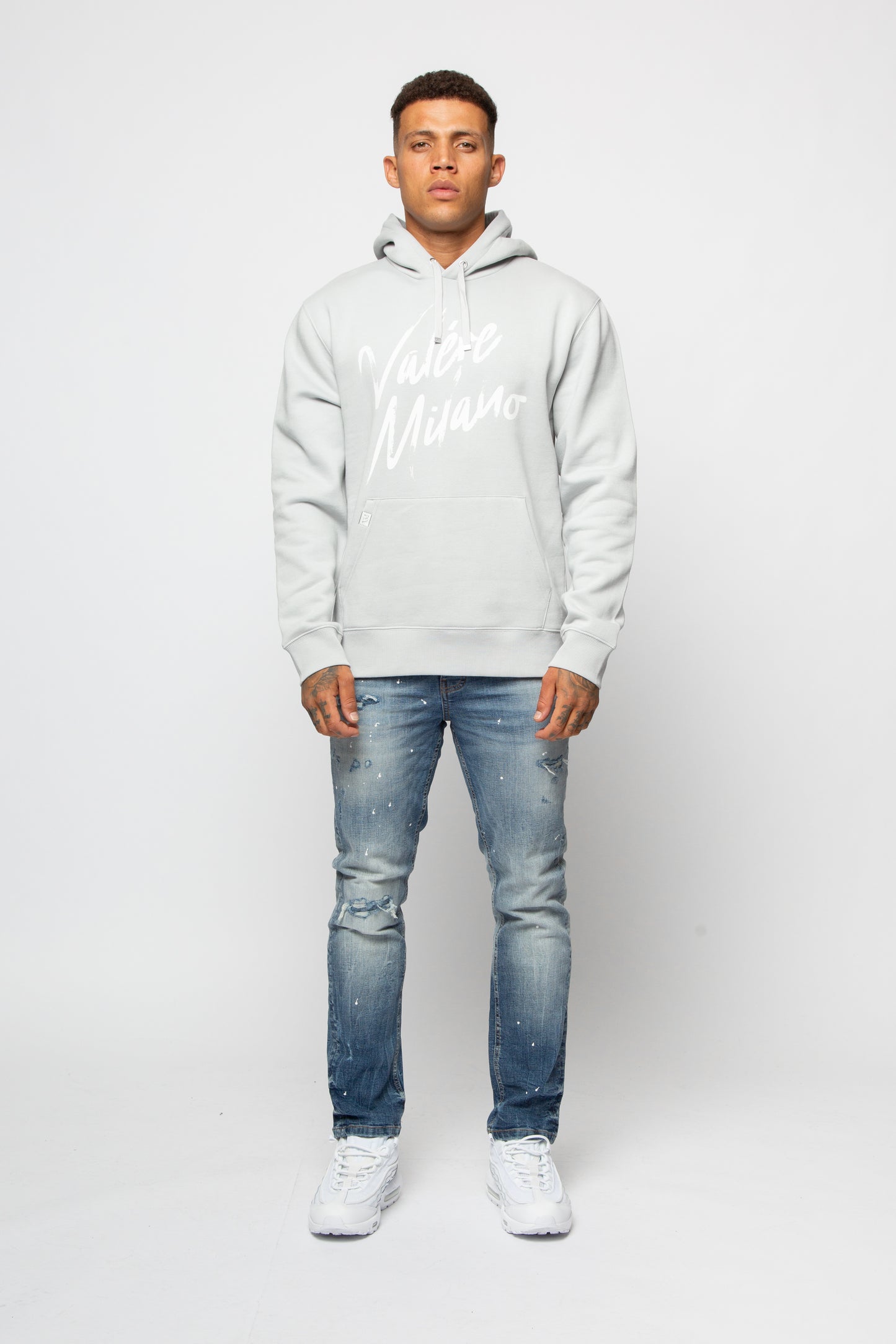 TYROL LIGHT GREY HOODIE