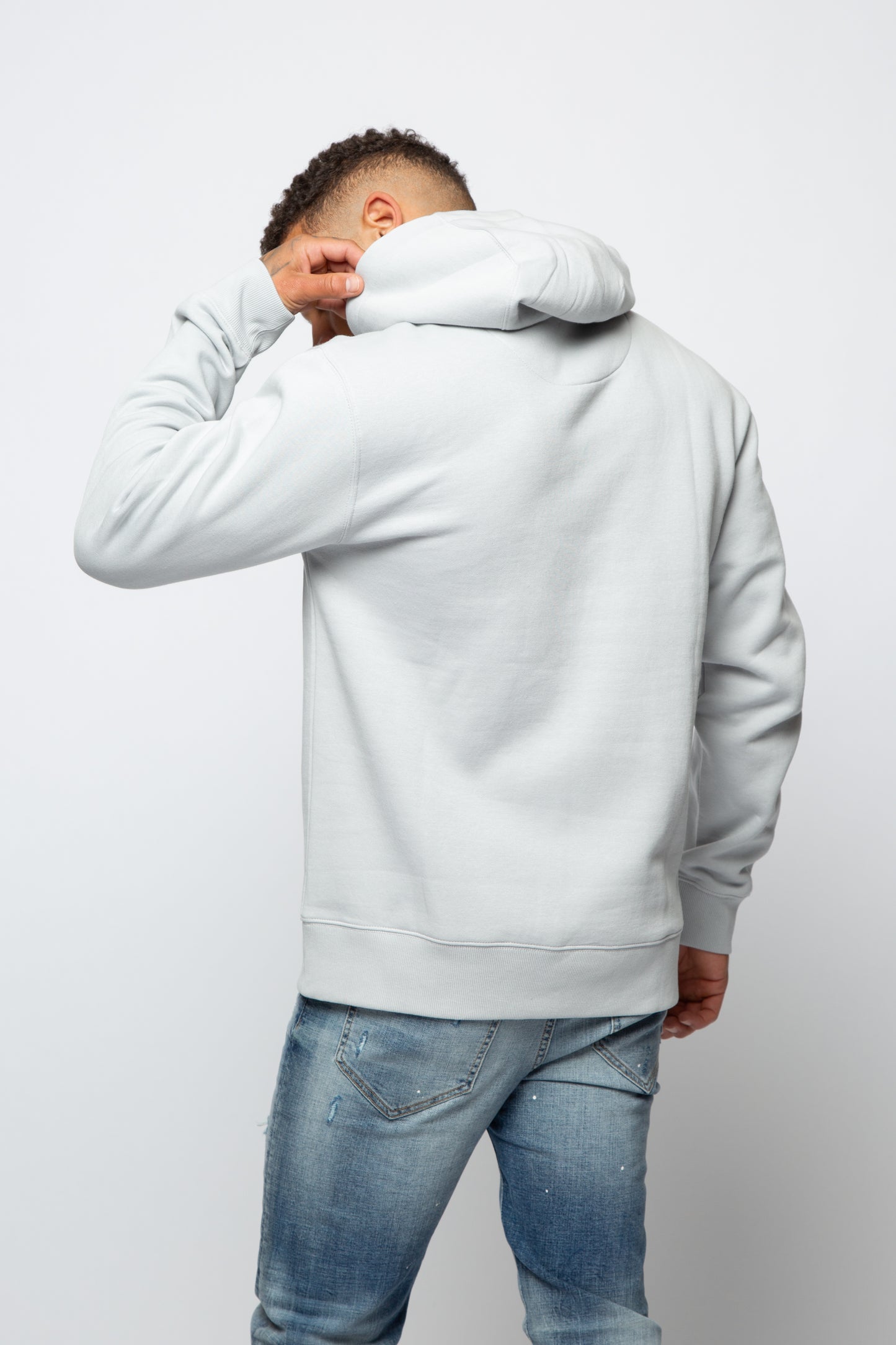 TYROL LIGHT GREY HOODIE