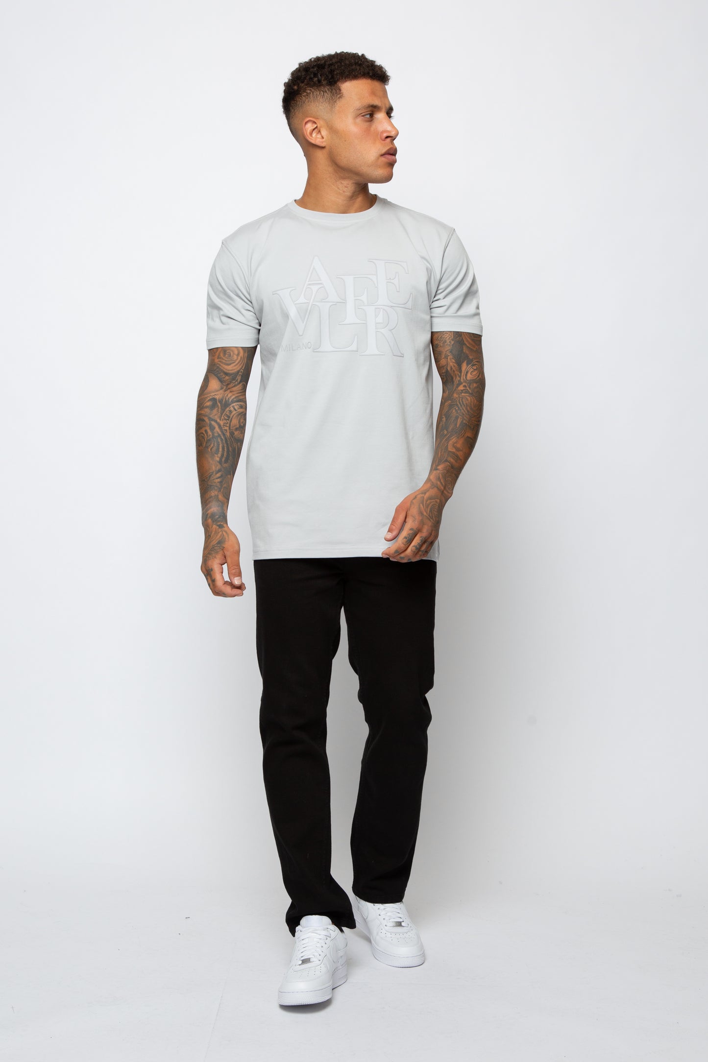 AMMASSO TEE LIGHT GREY