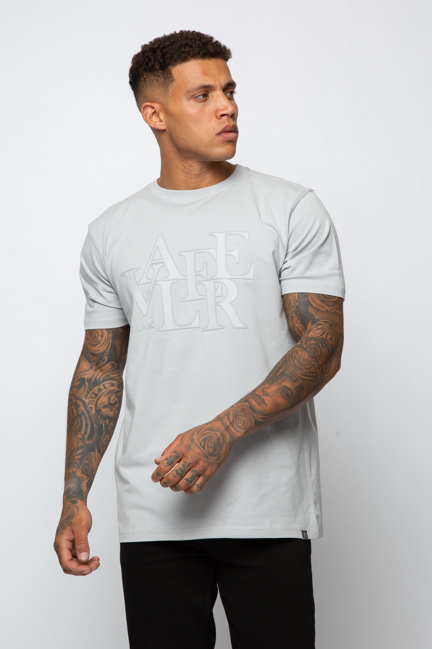 AMMASSO TEE LIGHT GREY