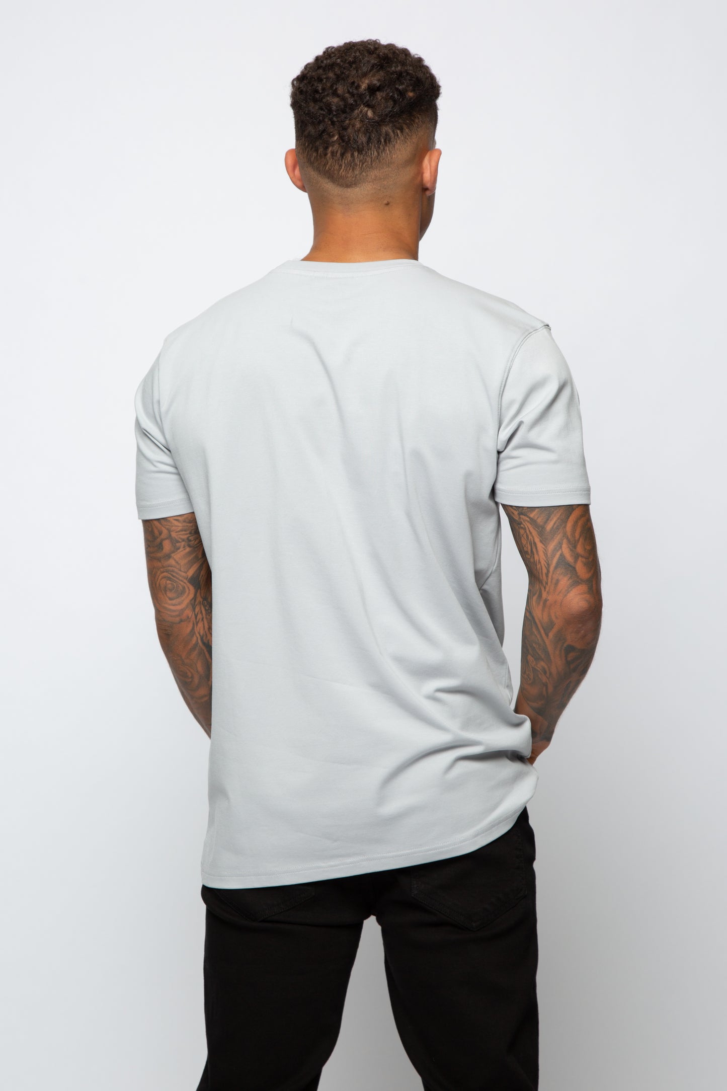 AMMASSO TEE LIGHT GREY