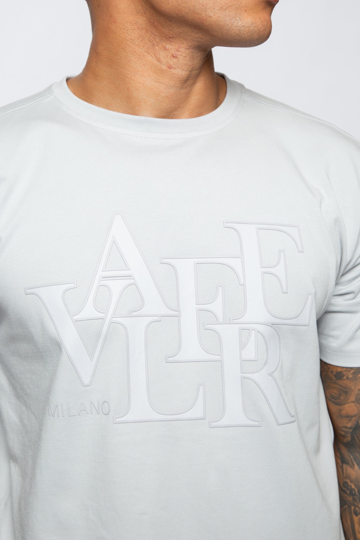 AMMASSO TEE LIGHT GREY