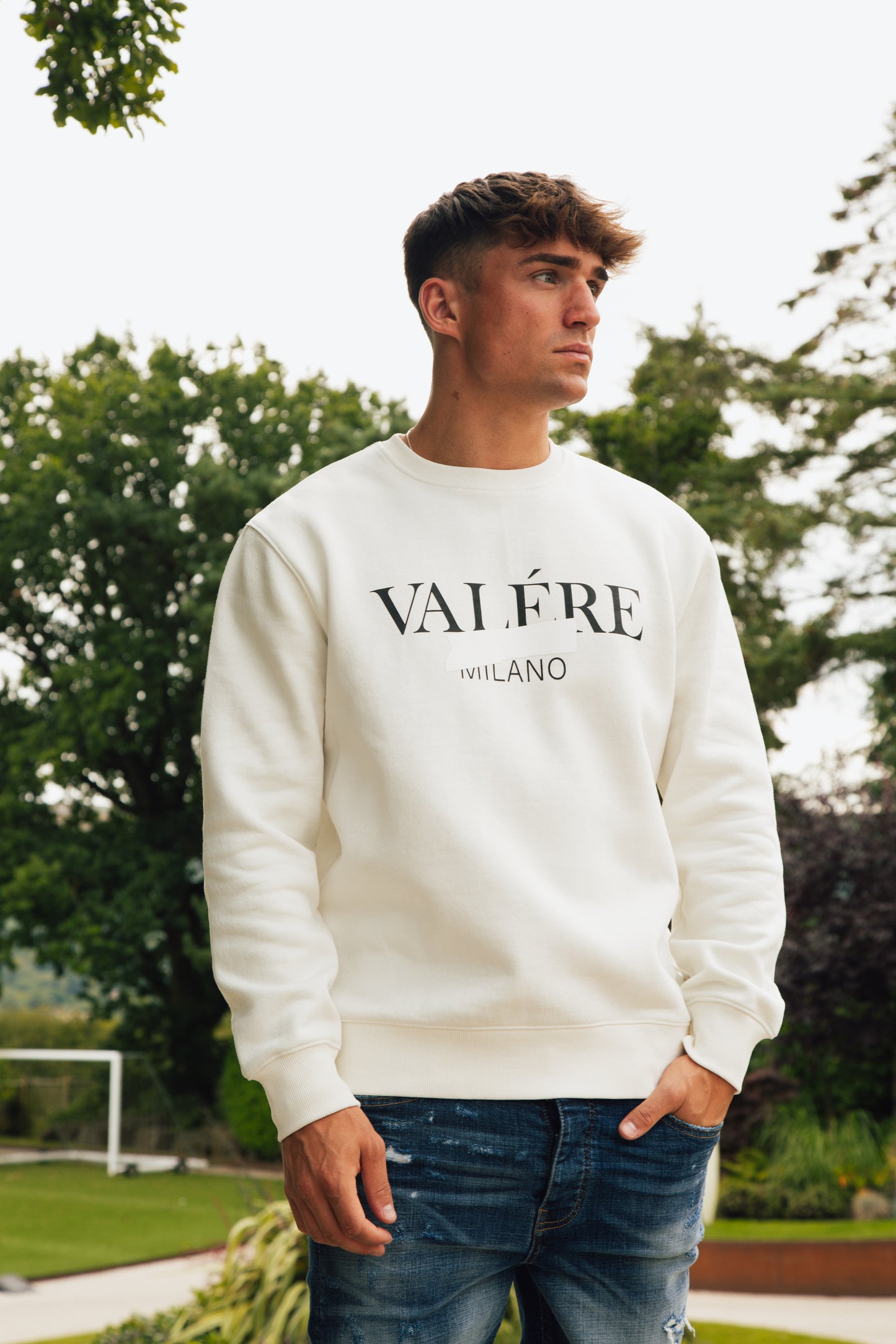 NASTRO OFF WHITE SWEATSHIRT