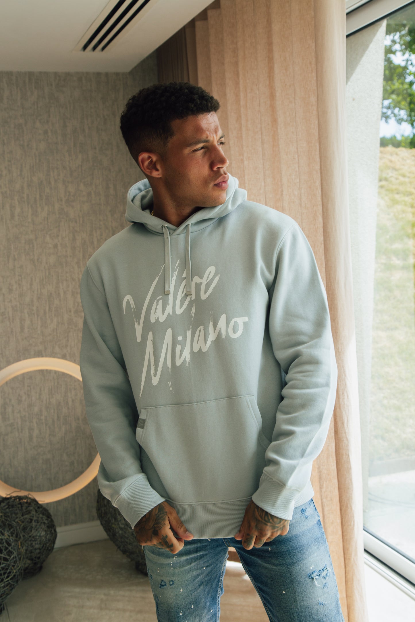 TYROL LIGHT GREY HOODIE