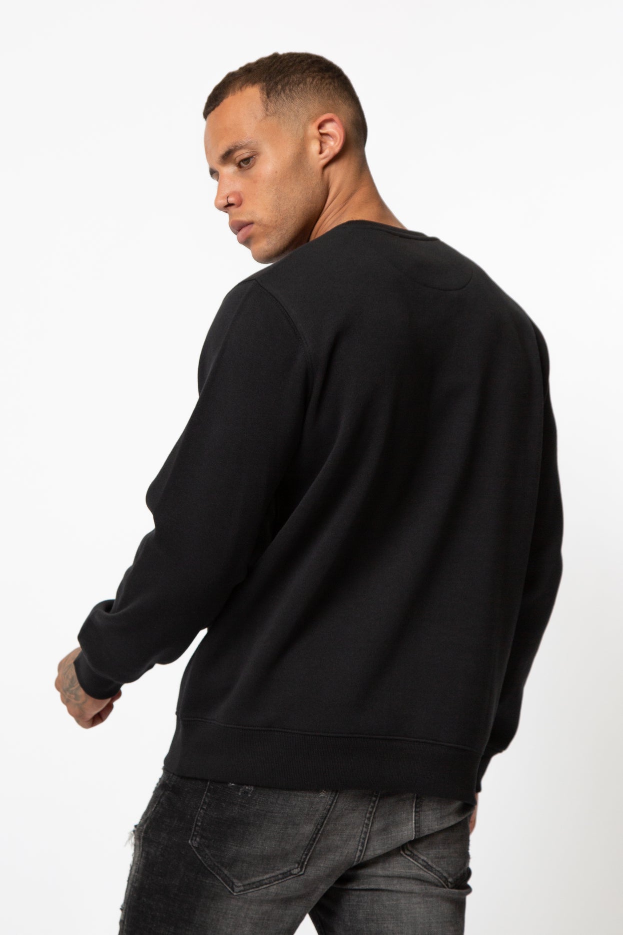 NASTRO BLACK/GOLD SWEATSHIRT