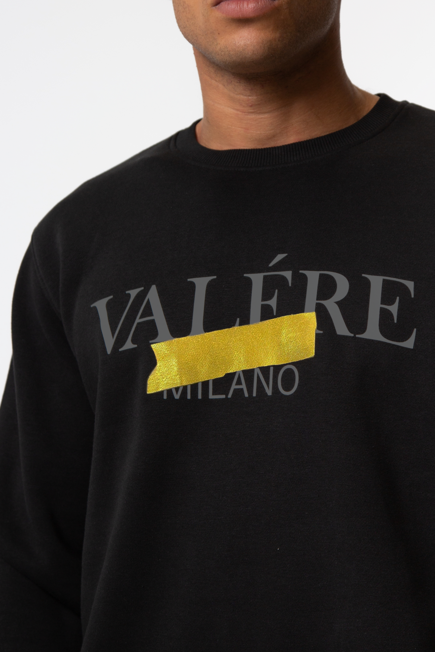 NASTRO BLACK/GOLD SWEATSHIRT