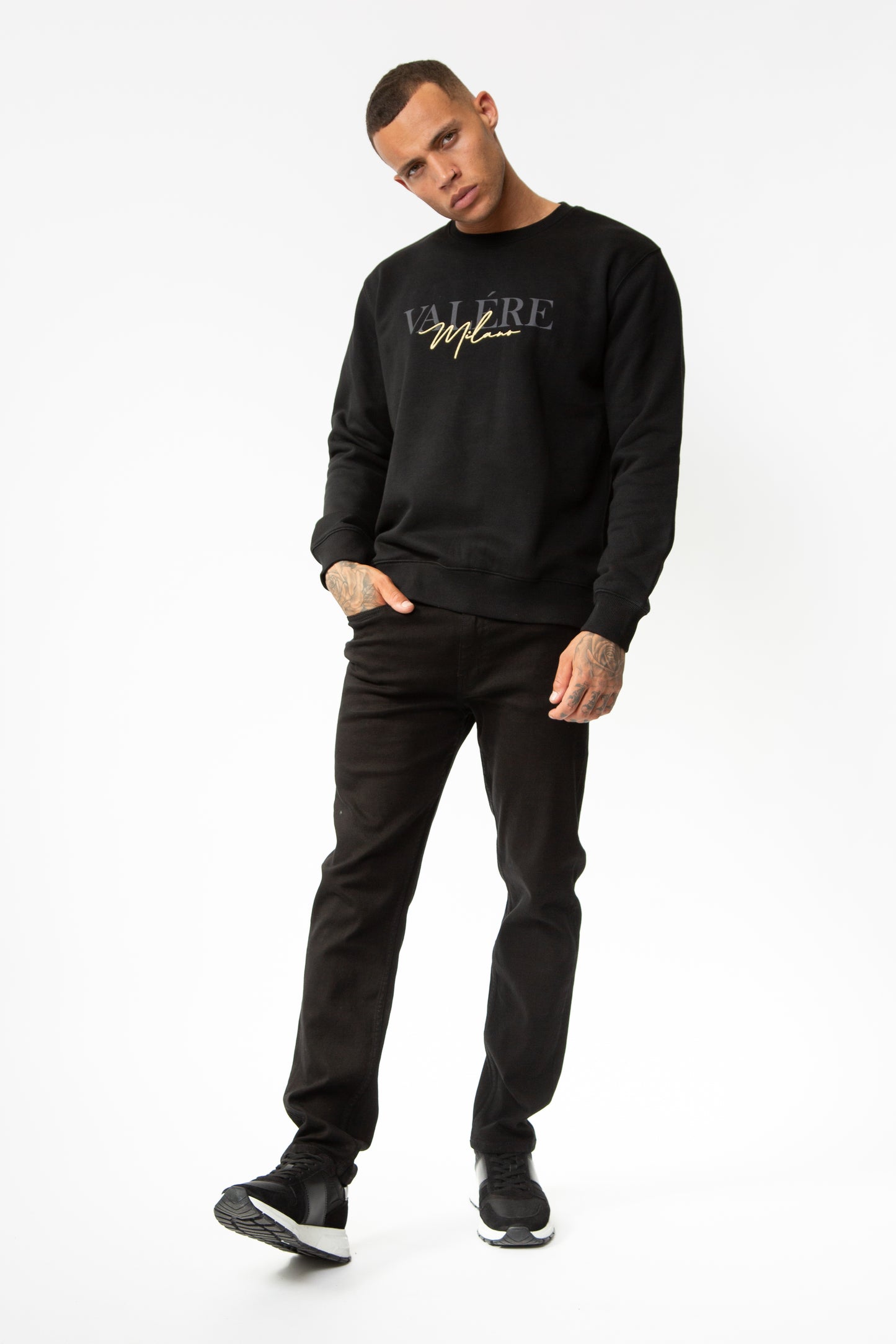 COPIONE BLACK/GOLD CREW