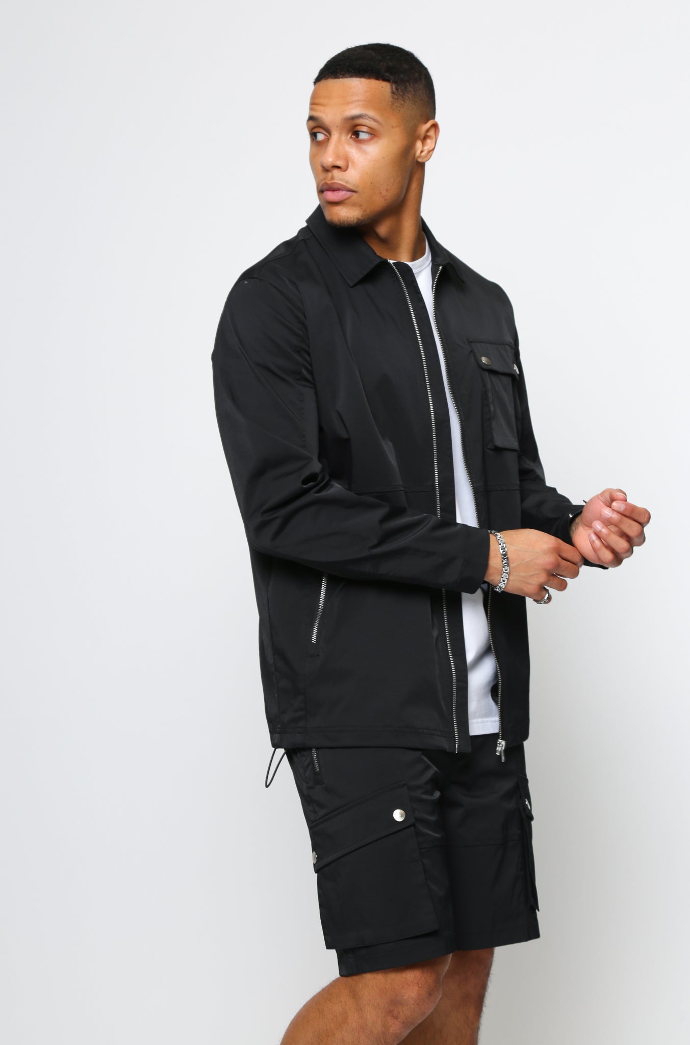 TECHNICO BLACK JACKET