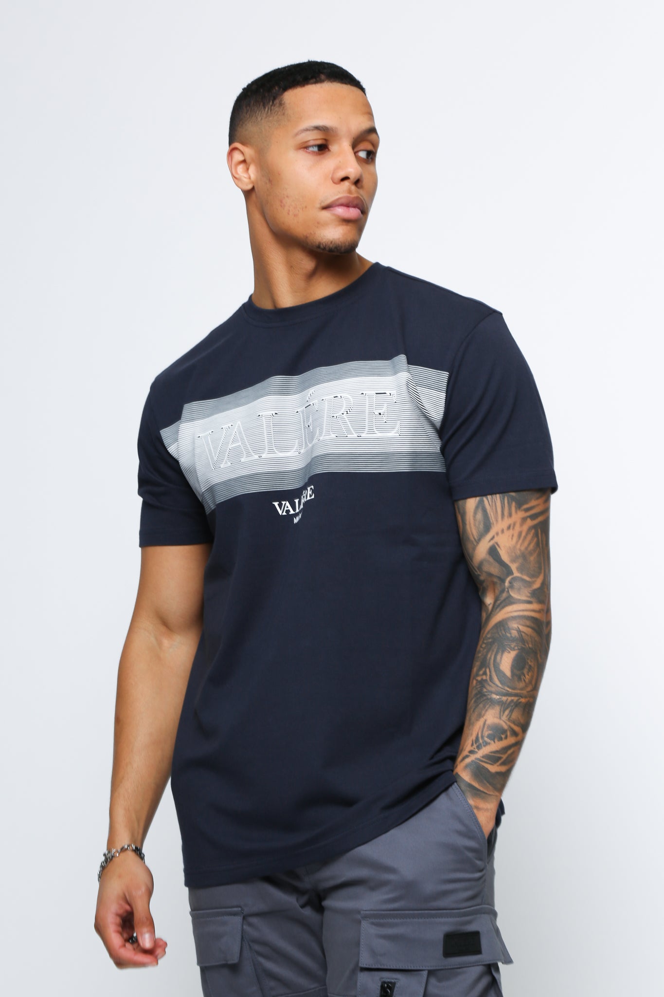 OLMI NAVY T-SHIRT