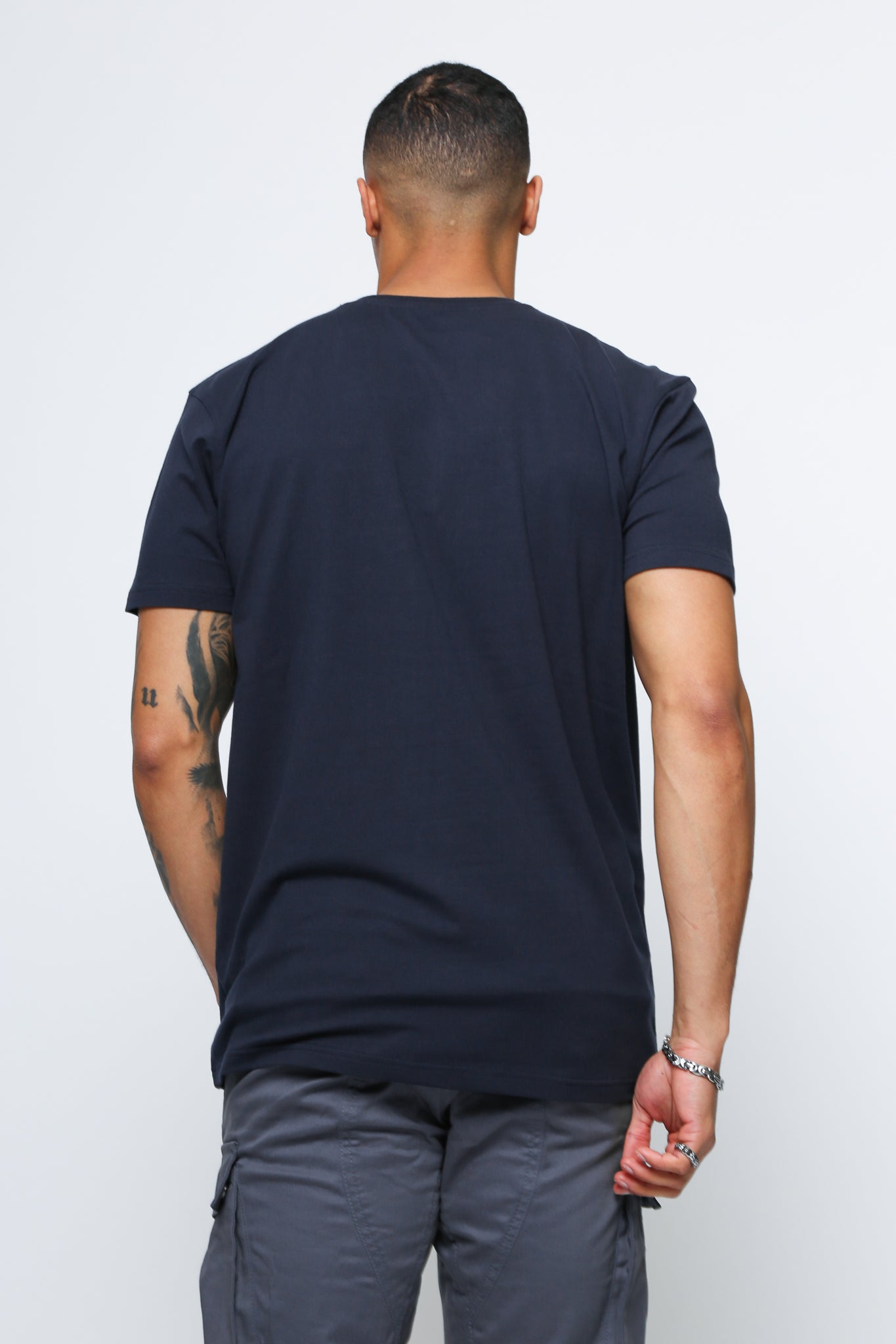 OLMI NAVY T-SHIRT