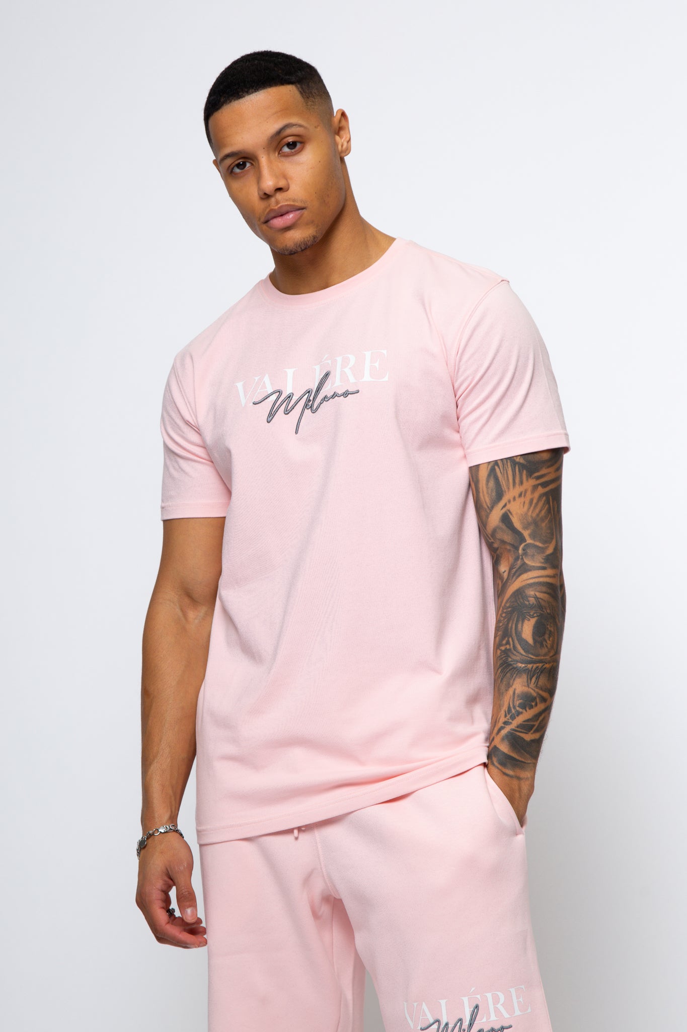 COPIONE PINK T-SHIRT & SHORT SET